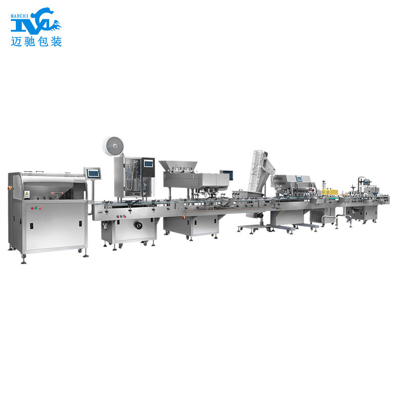 Electron number particle number piece filling line