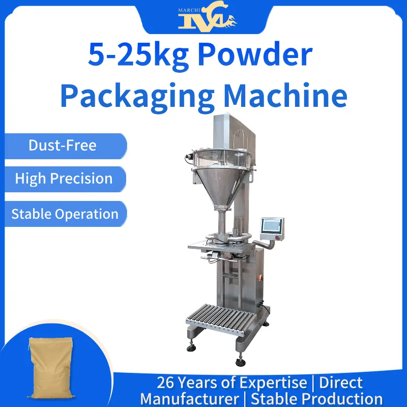 Powder Packaging Machine – 5–25kg Bottom-Fill Packaging Machine