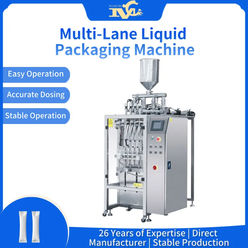 Multi-Lane Liquid Packaging Machine – MCDL190T
