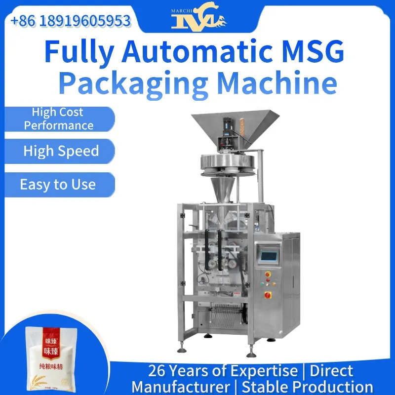 Automatic monosodium glutamate (MSG) packaging machine