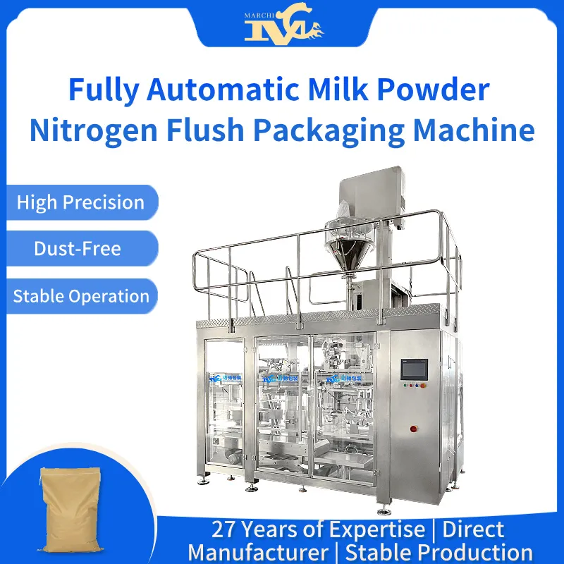 Fully Automatic Milk Powder Nitrogen-Filled Packaging Machine