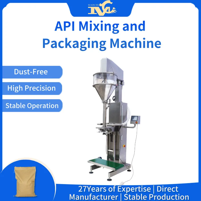 API mixing and packaging machine