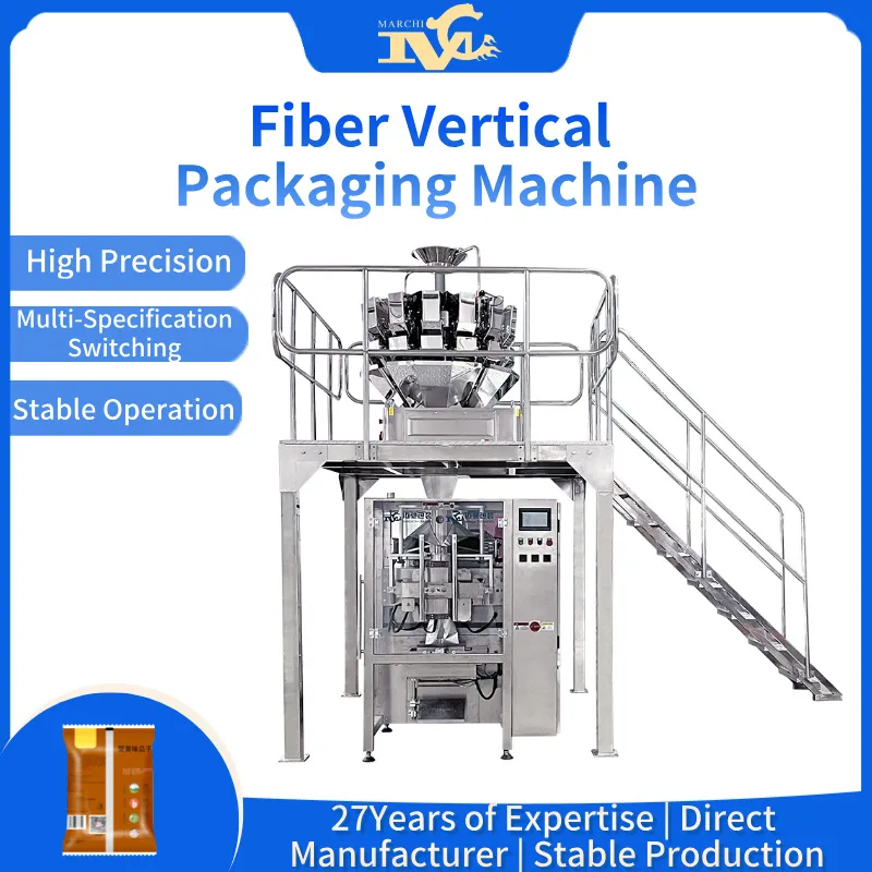 Fiber vertical packaging machine