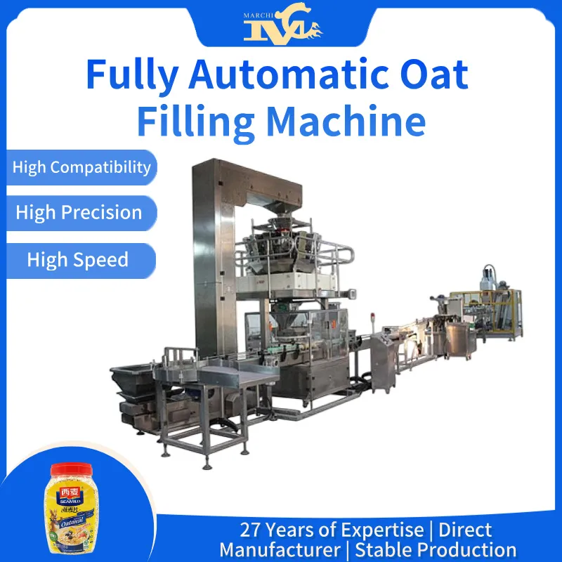 Fully automatic oat filling machine