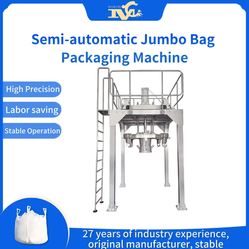 Semi-automatic jumbo bag packaging machine
