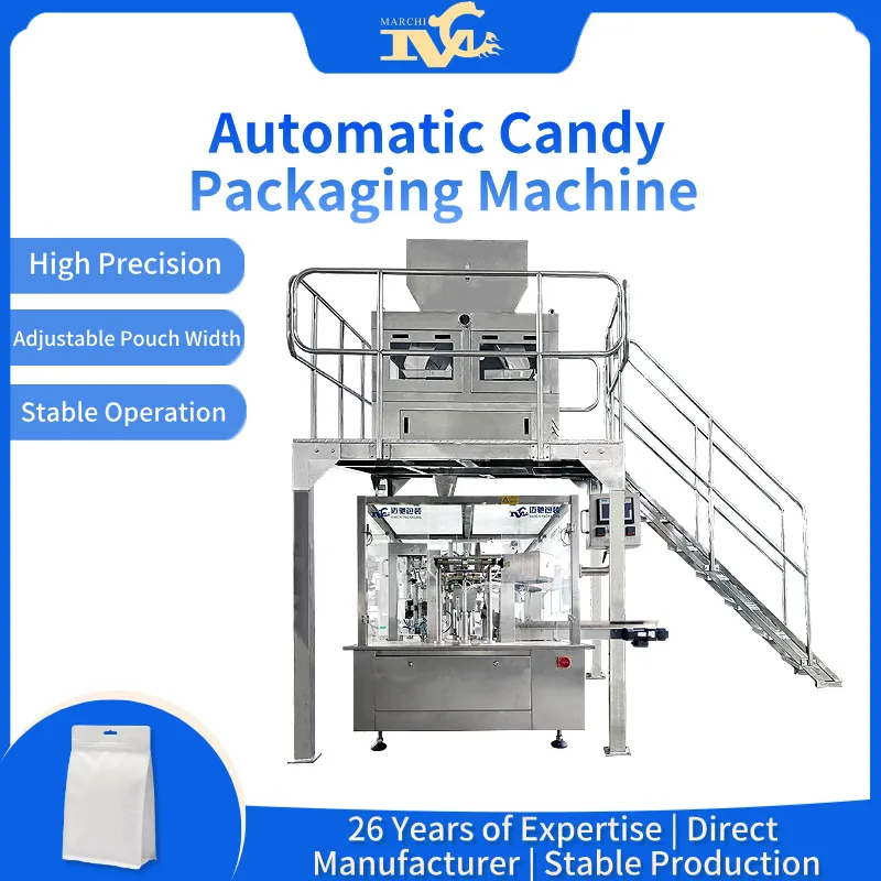 Automatic candy packaging machine