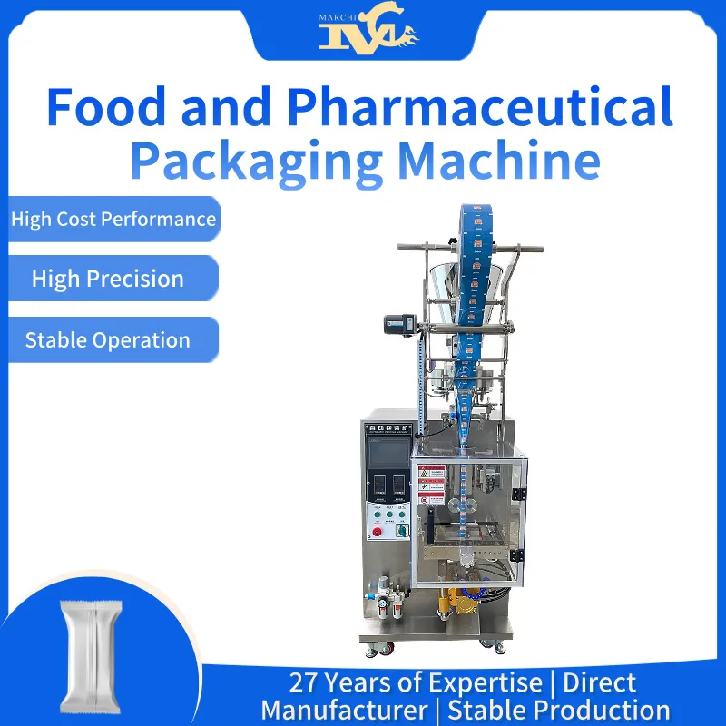 Food and pharmaceutical packaging machine