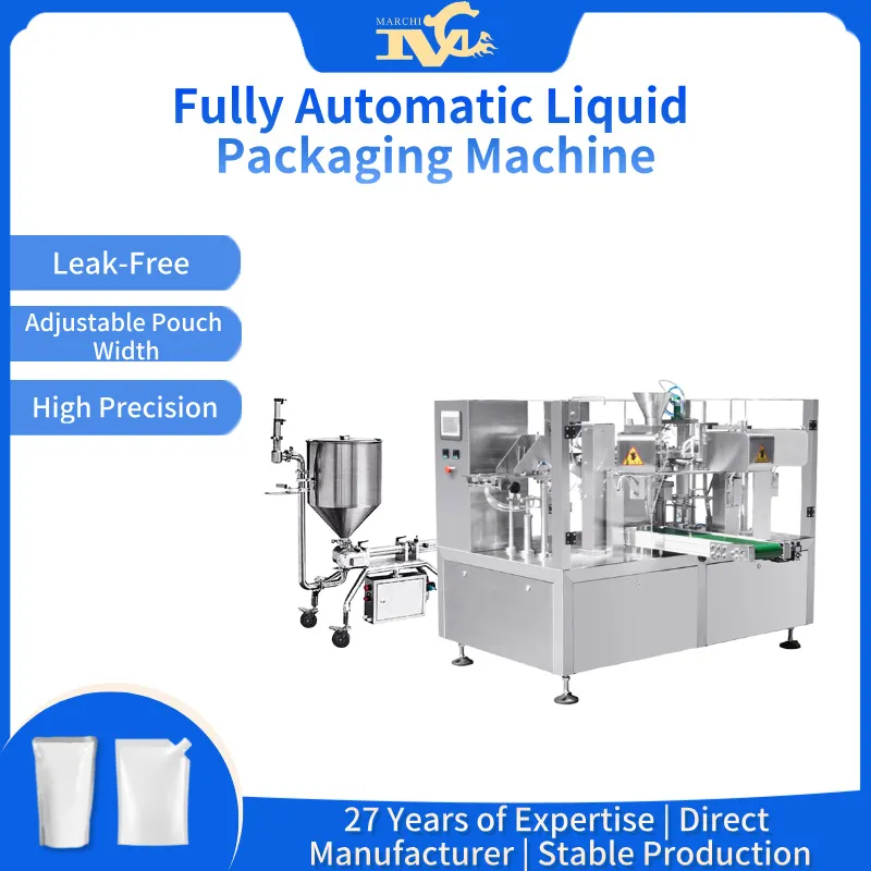 Fully automatic liquid packaging machine