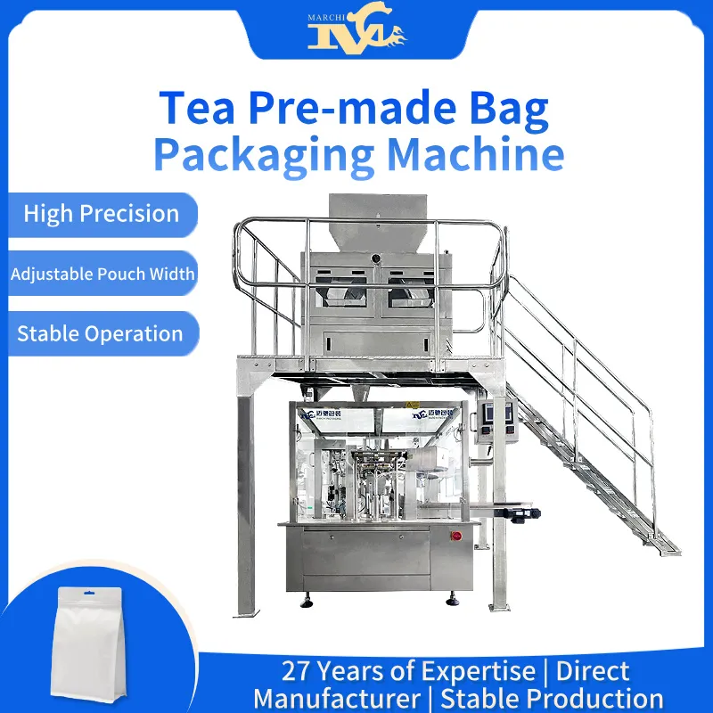 Tea pre-made bag packaging machine